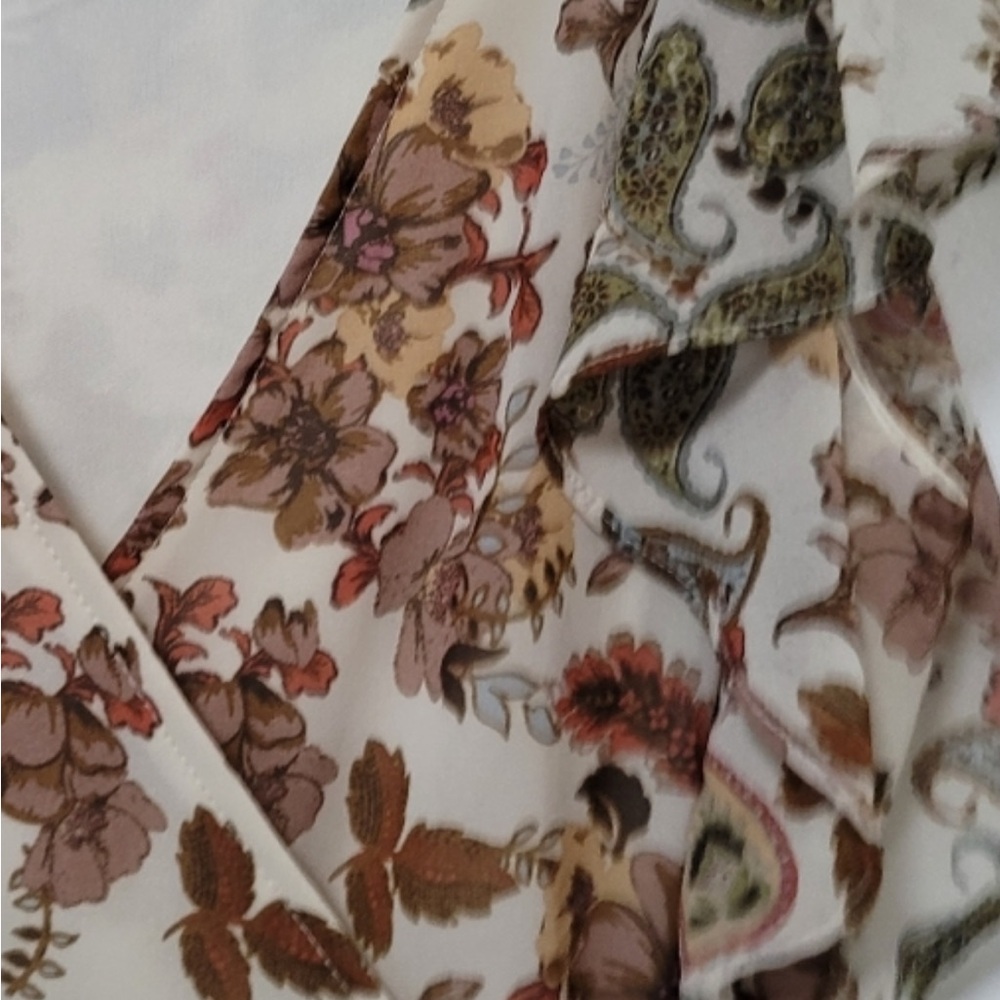 Drew Anthropologie Terra Vintage Garden Midi Dress - Picture 7 of 8